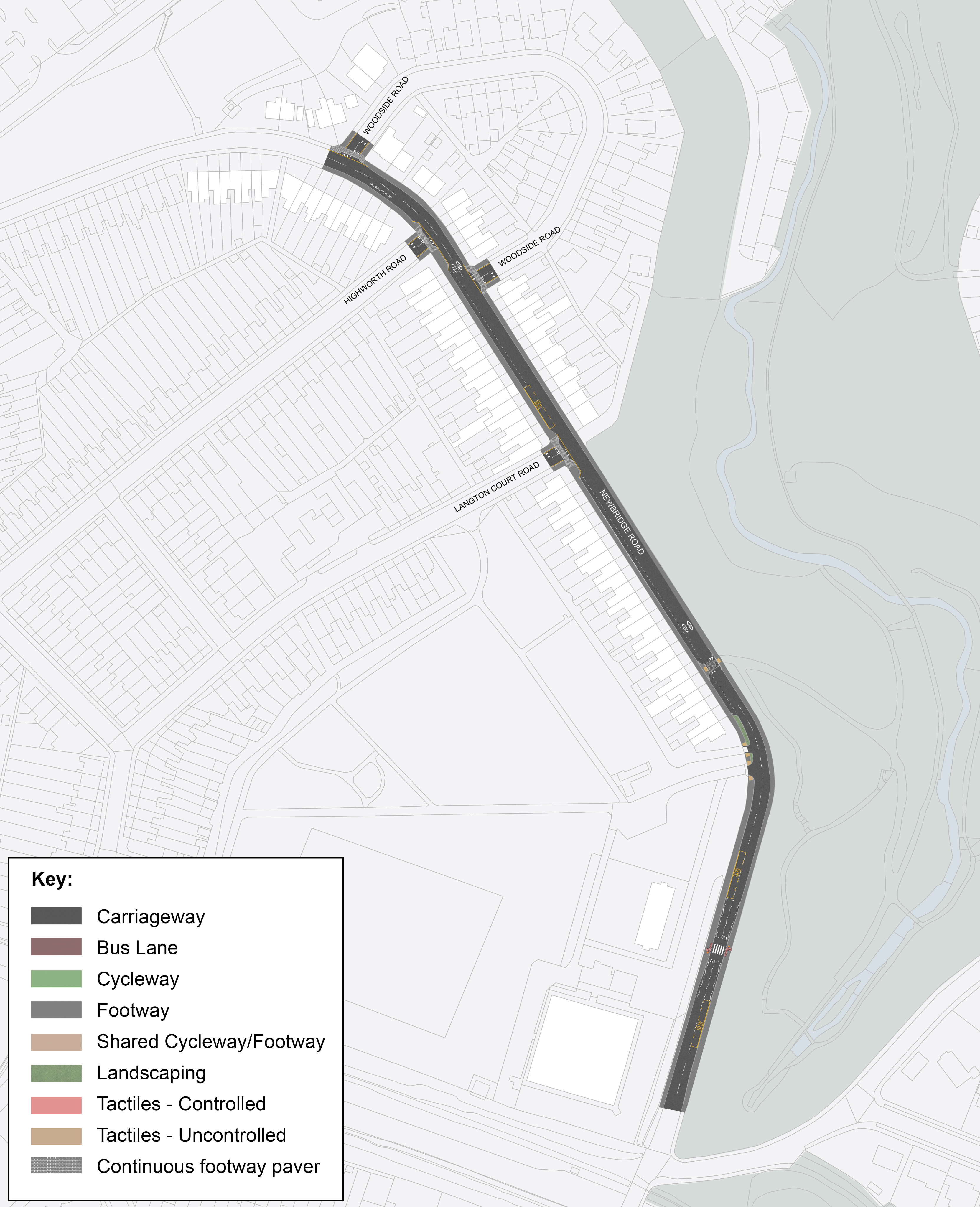 Newbridge Road plan
